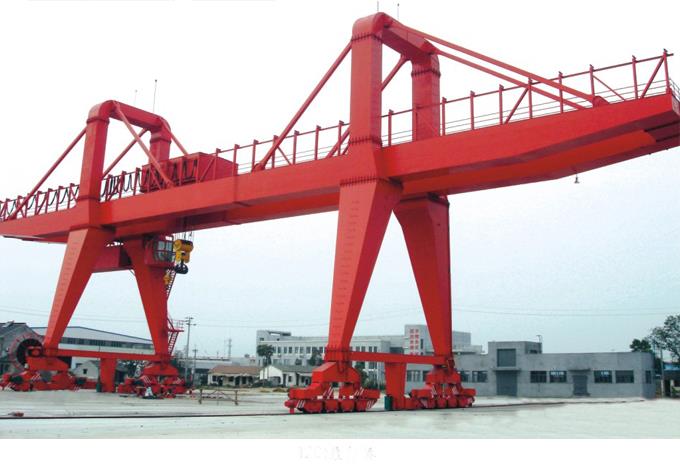 Og'ir ko'targich uchun MG Double Girder Gantry Crane 40 tonna
