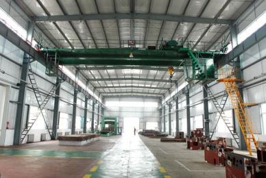 QD elektr ikki tomonlama ko'prikli ko'prikli vinli 10 tonna