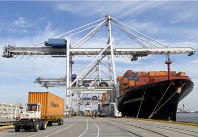 Shore Container Crane-ga kema yuboring